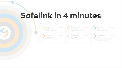 Safelink in four minutes