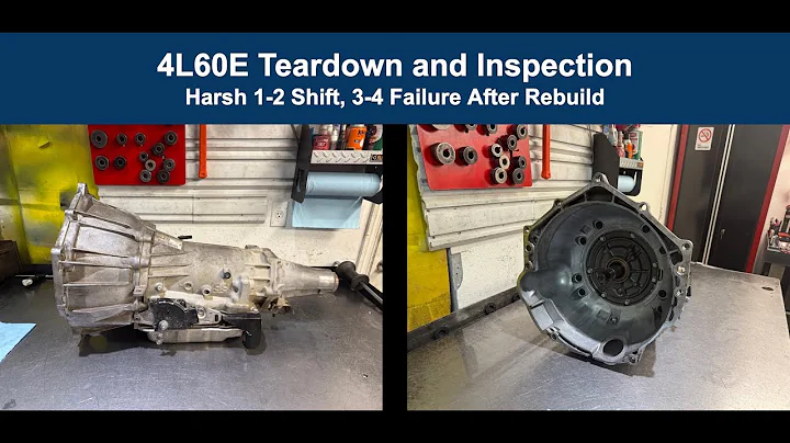 4L60E Teardown: Harsh 1-2 Shift and No 3rd or 4th Gear Shortly After Rebuild