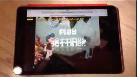 Spine 2D with Cangaja on iPad mini Retina