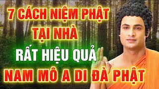7 cách niệm phật tại nhà rất hiệu quả nam mô a di đà phật