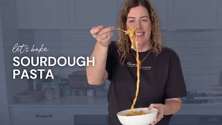 How To Make Sourdough Pasta (Easy 3 Ingredient Recipe!)