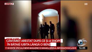 Cântăreț arestat după ce și-a bătut amanta, lângă o benzinărie. Un angajat a anunțat Poliția