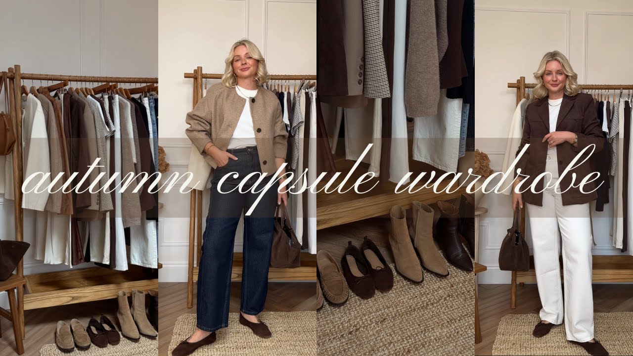 HOW TO BUILD AN AUTUMN WARDROBE YOU LOVE WITH AUTUMN CAPSULE AND ESSENTIAL PIECES / LAURA BYRNES