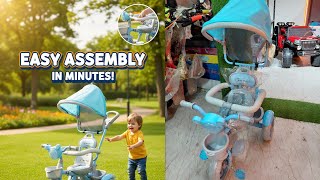 ABS Ride Tricycle ๐ฒ Unboxing & Easy Assembly In Minutes ๐