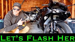 ECU Removal / 2024 Kawasaki Ninja ZX6R / Flash Tune Your Bike