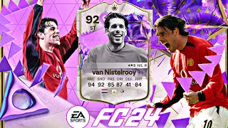 CRAZY PACE BOOST!😍🇳🇱 - 92 RATED ULTIMATE BIRTHDAY ICON RUUD VAN NISTELROOY PLAYER REVIEW - EAFC 24