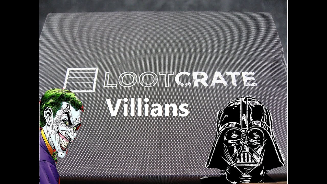 ASMR/Whisper: Loot Crate Unboxing - Villians