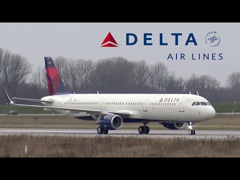 Video: Kiek vietų yra Delta a321?