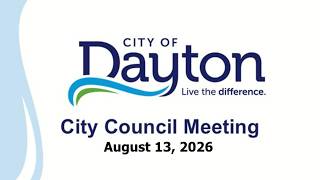 City Council Meeting 8-13-2026