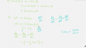 edexcel IAL Math past paper (C34 June 2014 Q10)