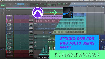 4 - Basic Editing Tools and Workflows - #StudioOne for #ProTools Users