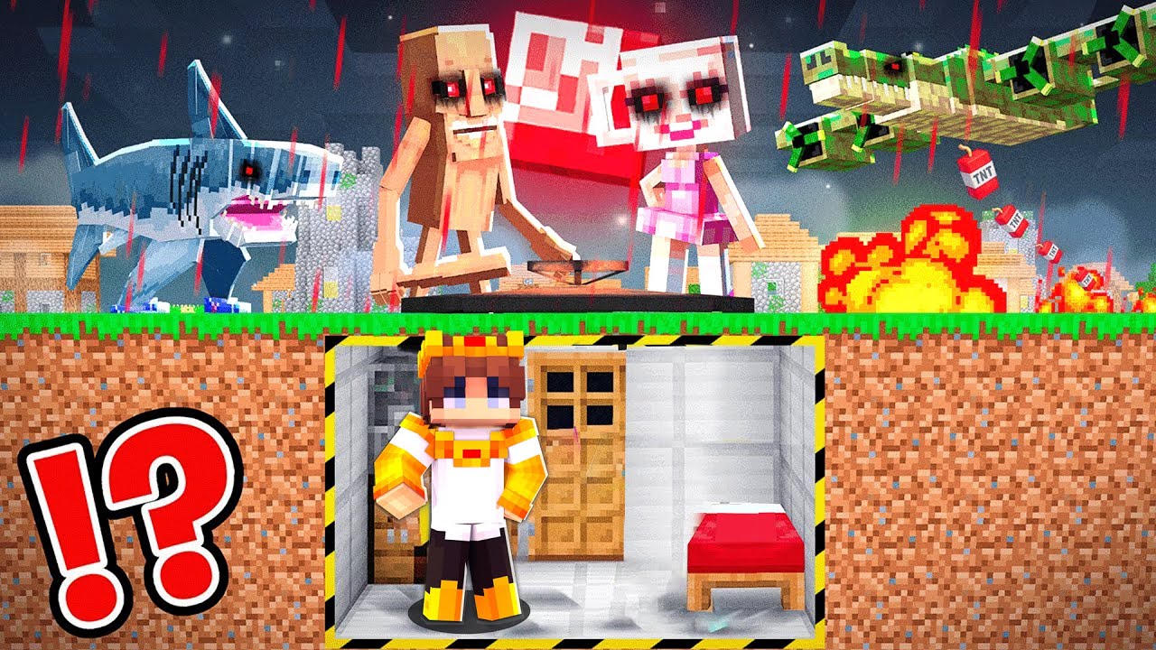 МЕН ЗҰЛЫМ БРЕЙНРОТ -ҚА ҚАРСЫ БУНКЕР СОҚТЫМ! қазақша  майнкрафт казакша айсеи