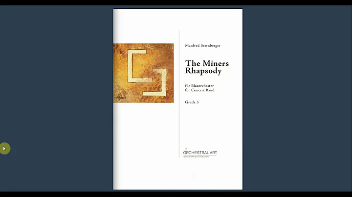 The Miners Rhapsody - Manfred Sternberger