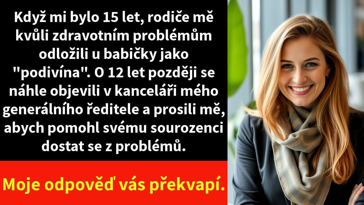 Seděla jsem na chodbě před vlastním domem a mačkala zvonek, který už nikdy neměl otevřít„ Zevnitř se ozval matčin hlas: „Vyměnili jsme zámky„ Už tě nepotřebujeme„ Jsi pro nás břemeno„“ „Břemeno?“...