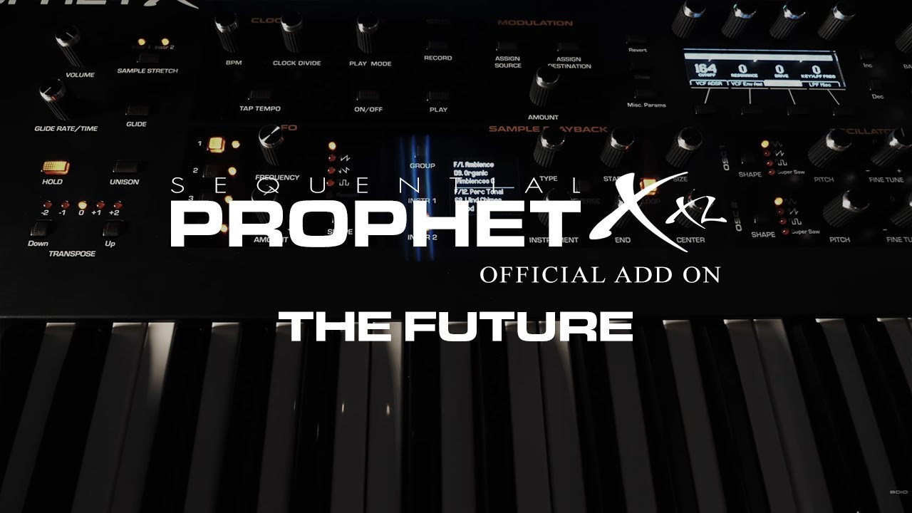 Sequential Prophet X / XL | 8DiO社のサンプルライブラリー搭載の