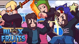 BLOX FRUITS: O JOGO MAIS VICIANTE JÁ FEITO?! 😍  One Piece do Roblox com @ Souzones @CoreDasAntigas & @MrGuinas 