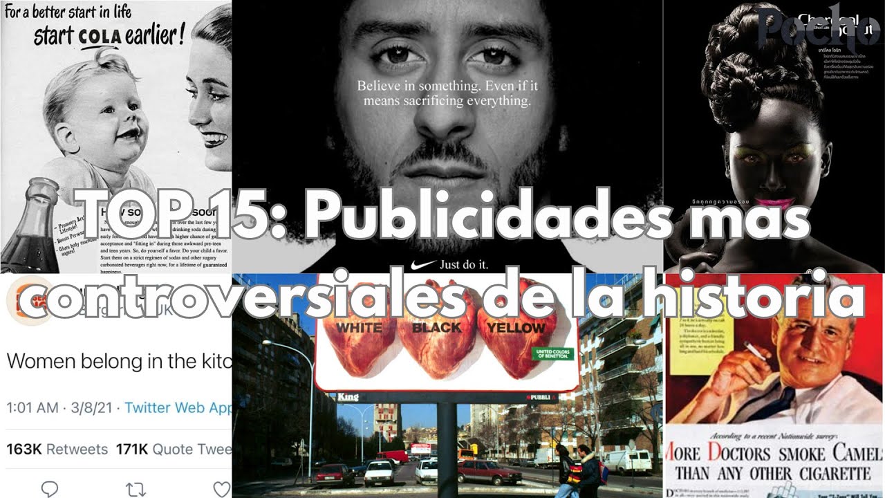 Top 15 publicidades mas controversiales de la historia
