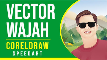 Desain vector coreldraw mudah !!! || Desain Vector || Speedart || #coreldraw #vectorart #AsgunDesain