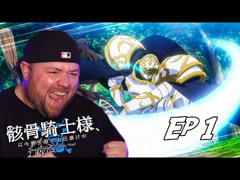 Arc Is Too OP! Skeleton Knight In Another World REACTION - Episode 1 