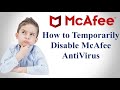 how to turn off mcafee firewall how to turn off mcafee firewall