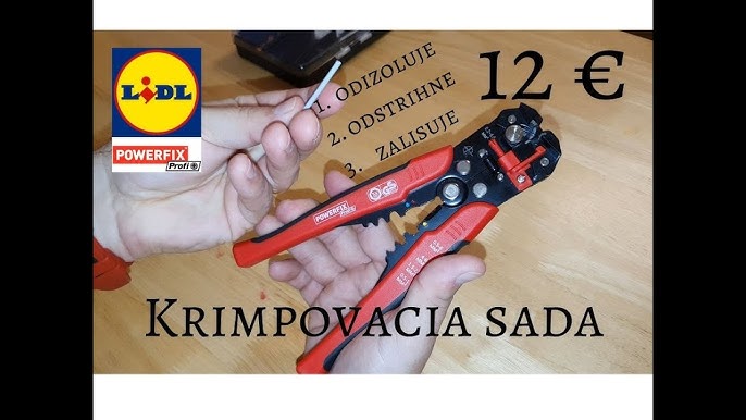 Parkside PCZS 231 A2 Crimping Plier Set (from Lidl or Kaufland) - review  and test - YouTube