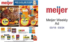 Meijer Weekly Ad 03/18 - 03/24