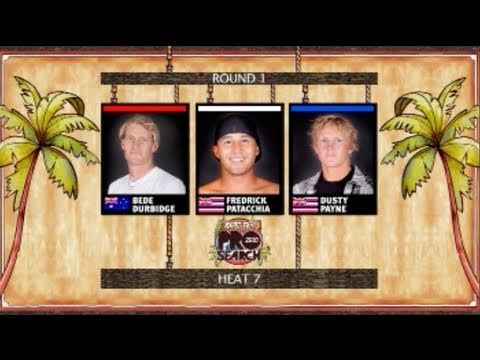 Round 1, Heat 7 - Bede Durbidge vs Fredrick Patacc...