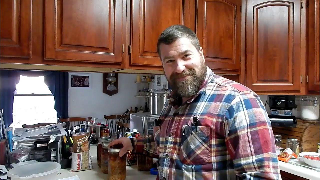 Canning Burritos in a jar Plus extra meals! YouTube