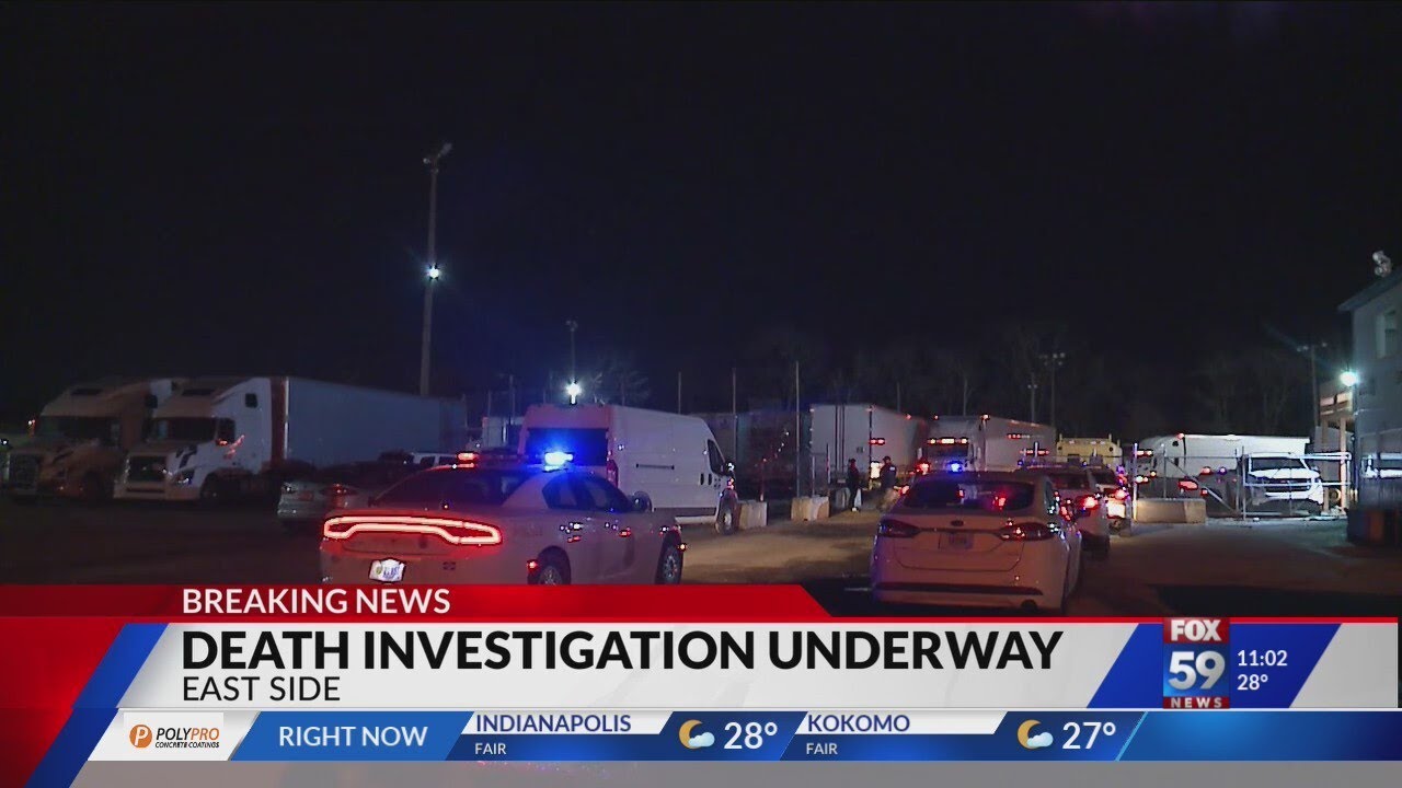 Man struck, killed by vehicle in crash on Indy's east side - YouTube