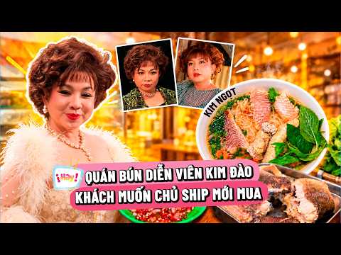 Actress Kim Dao sells noodles: Customers insist on personal delivery