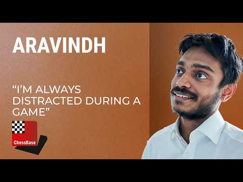 Aravindh - I'm always distracted during a game