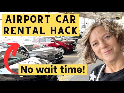 How To Save Time Renting A Car At The Airport (Completely Skip The Line!)