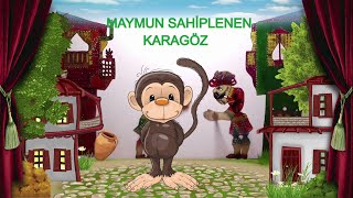 Maymun Sahi̇plenen Karagöz Hayvan Sevgi̇si̇ Emre Turanli