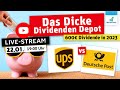 Dicke Dividenden 2023 - Deutsche Post vs United Parcel Service