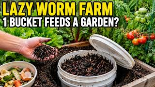 The Lazy Worm Farm That Feeds Your Whole Garden From a Bucket