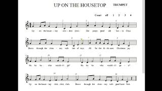 Play along demo for beginning trumpet players