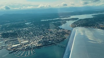 🛩️ EPIC First Flight in a Vans RV-12is! 🌆 Seattle Sky Tour & Cruise Ship Flyby! 🚢