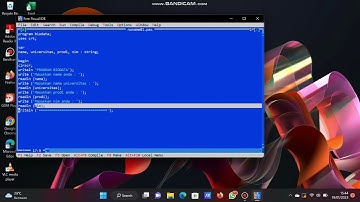 Cara Membuat Program Biodata Di Aplikasi Free Pascal