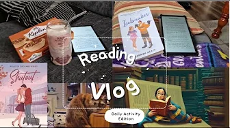 weekly reading vlog lots of romance
