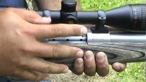 Priming the Johnston Muzzleloader