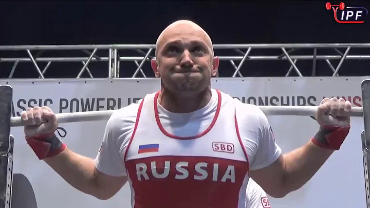Alexey Kuzmin - 787.5kg 3rd Place 83kg - IPF World...