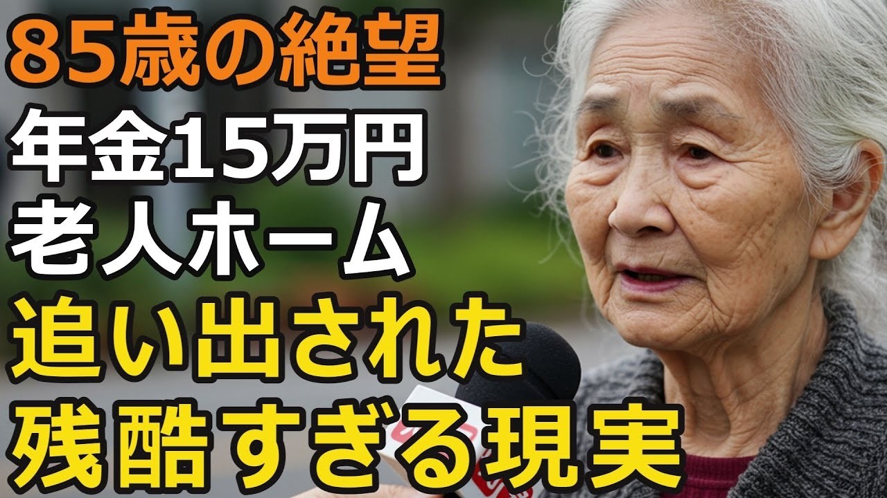 85歳女性、老人ホーム退去!？知らないと危険な契約の罠。安心していた老人ホームから突然の退去宣告