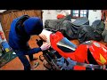 Honda RC51 SP1. Making Vinyl race number plates from Scratch.