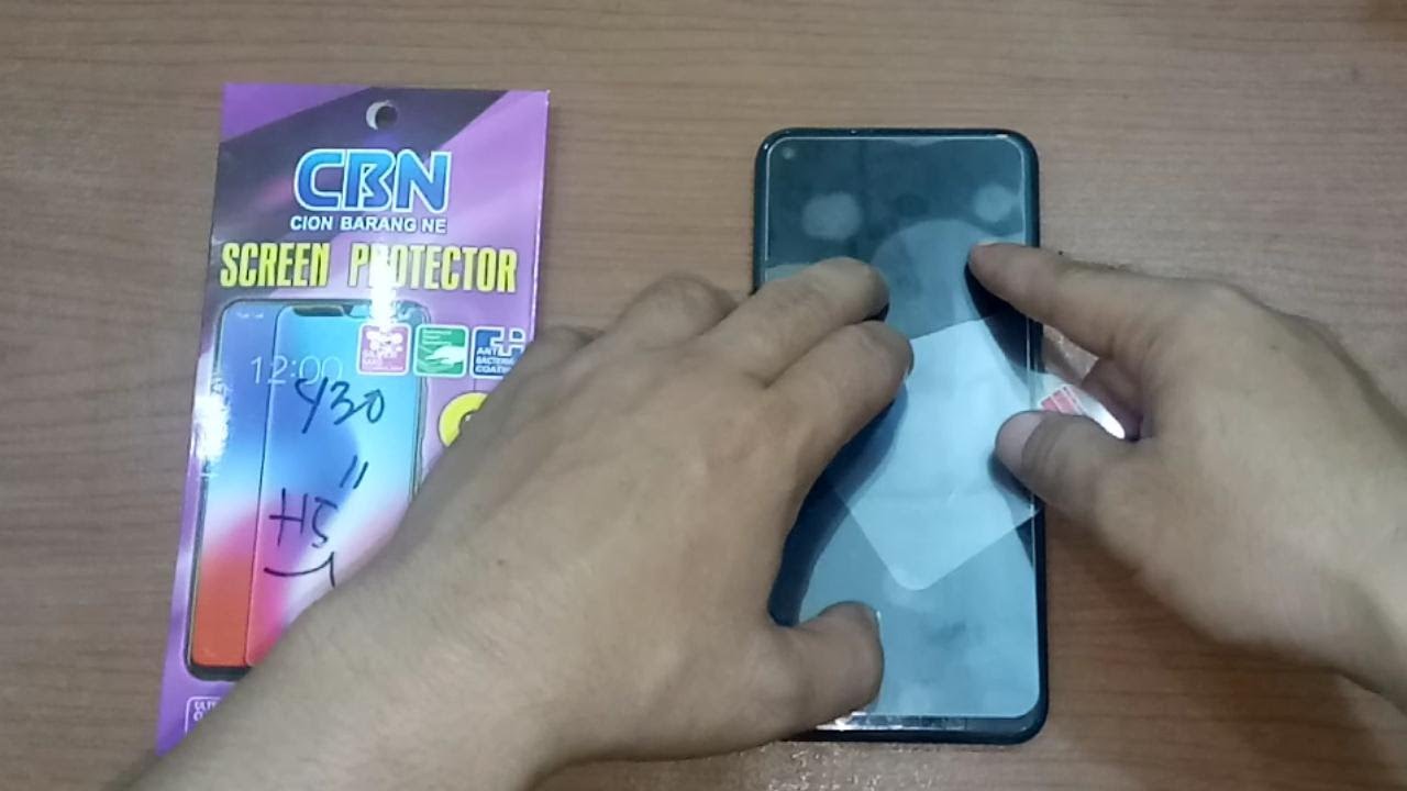 Vivo Y30 Blue How To Install Tempered Glass Scrend Protector Youtube