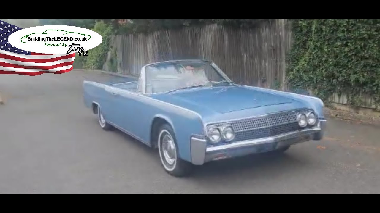 1963 Lincoln Continental in the Classic Workshop video