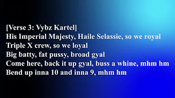 XXXTENTACION - Royalty feat  Ky Mani Marley, Stefflon Don & Vybz Kartel Audio lyrics