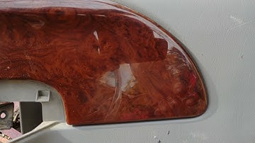 Ford super duty converting a power window door panel to a manual window door panel