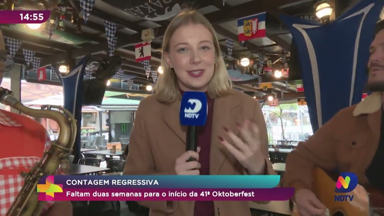 Contagem Regressiva: Faltam duas semanas para o início da 41ª Oktoberfest