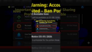 📢Important Warning: Account Sharing Prohibited - Ban 🚫 Possible#efootball #pes #shorts #malayalam