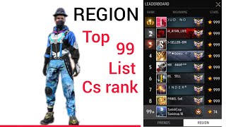 cs rank push REGION Top 99 players 1 part #op
